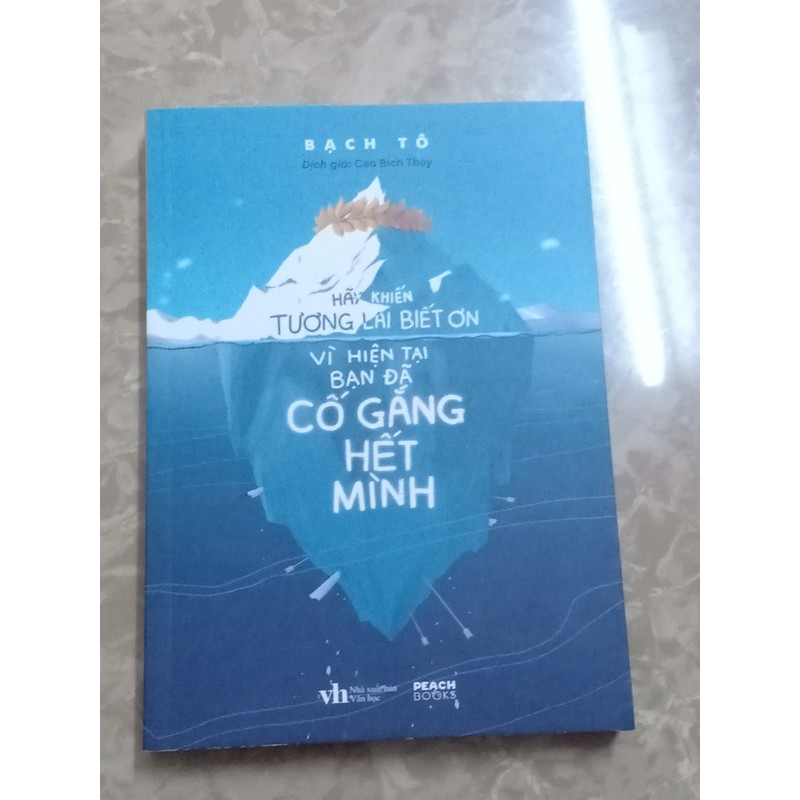 Sách Hãy khiến tương lai biết ơn vì hiện tại bạn đã cố gắng hết mình còn mới 195669