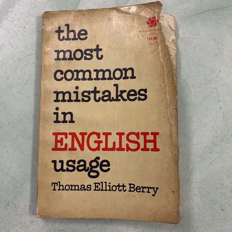 The most common mistakes in English usage 989016