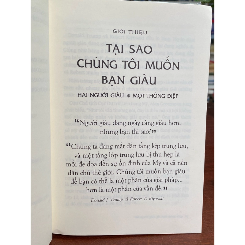 TẠI SAO CHÚNG TÔI MUỐN BẠN GIÀU (DONALD J. TRUMP, ROBERT T. KIYOSAKI 310607