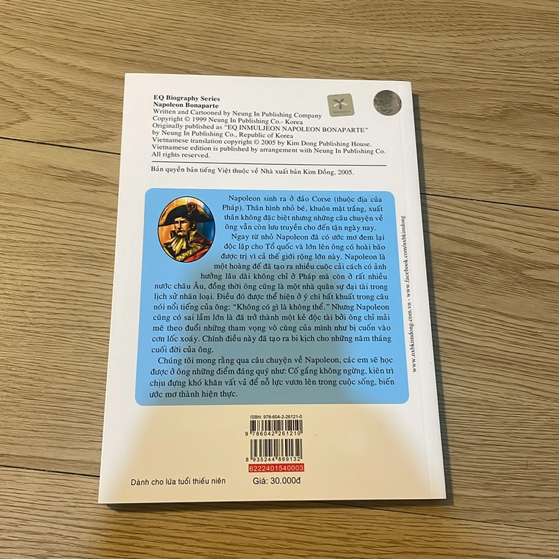 Combo 4 truyện tranh Danh nhân thế giới - Nobel - Napoleon - Fabre - Newton 498424
