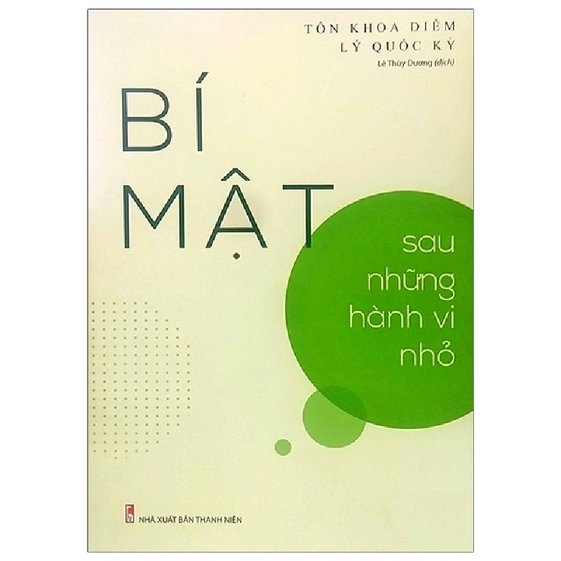 Bí Mật Sau Những Hành Vi Nhỏ - Tôn Khoa Diễm, Lý Quốc Kỳ 164974