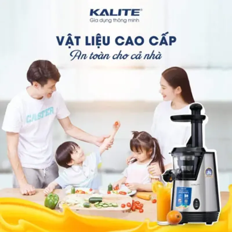 🌟 Máy ép chậm KALITE KSJ4413 🔄 Cao cấp – Ép kiệt bã 779686