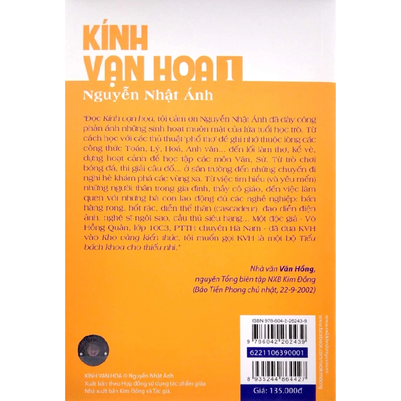 Kính Vạn Hoa - Tập 1 - Nguyễn Nhật Ánh 288803