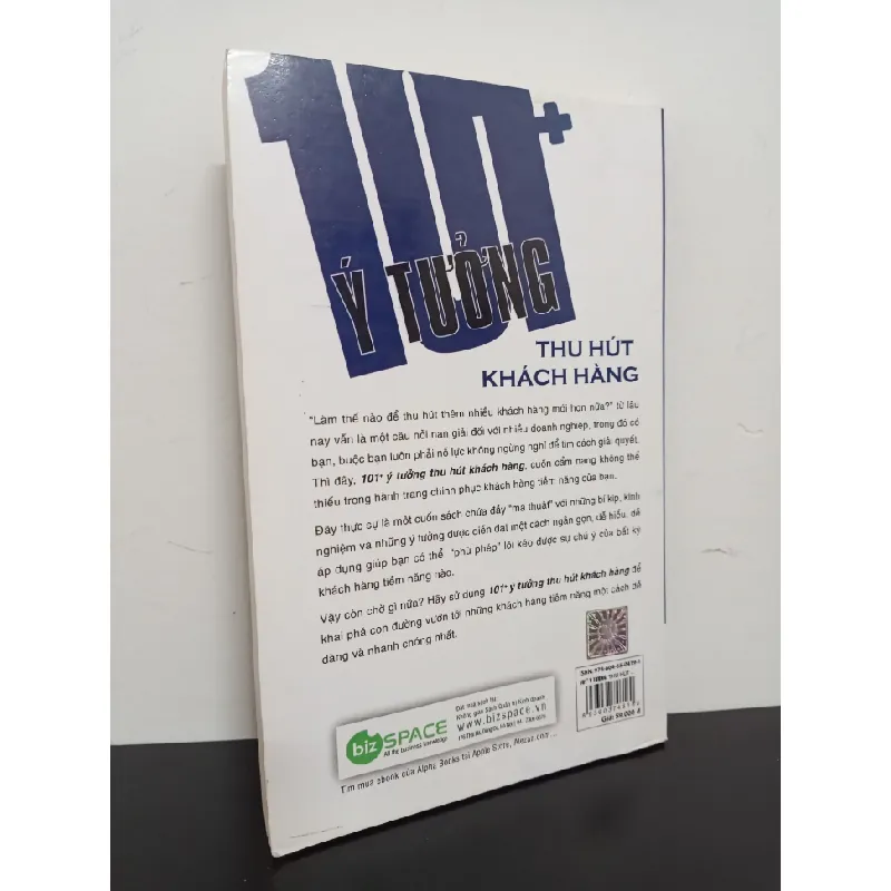 [Phiên Chợ Sách Cũ] 101+ Ý Tưởng Thu Hút Khách Hàng - Alpha Books biên soạn 0401 403958