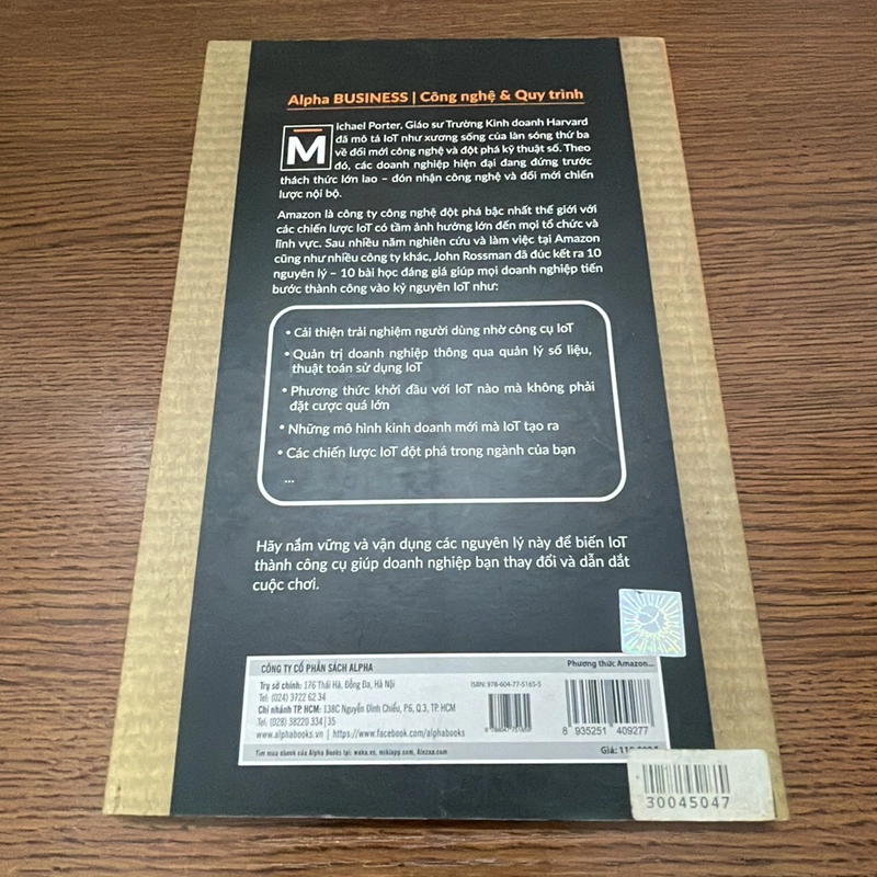 Phương thức Amazon 10 nguyên lý internet vạn vật John Rossman 357855