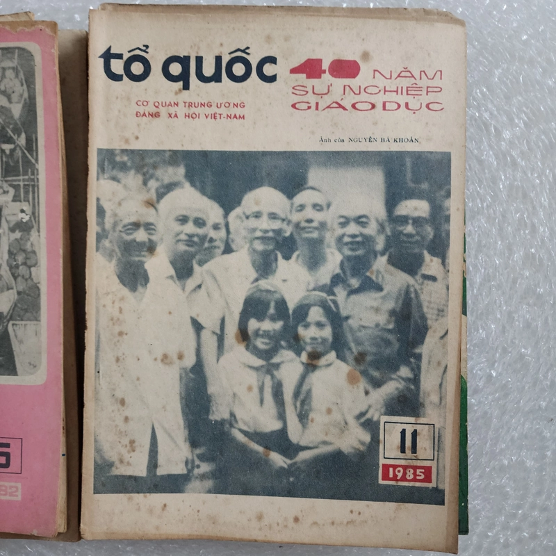 Báo Tổ quốc của Đảng Xã hội Việt Nam | 21 số từ 1979 đến 1988 nhiều số chuyên đề 452249