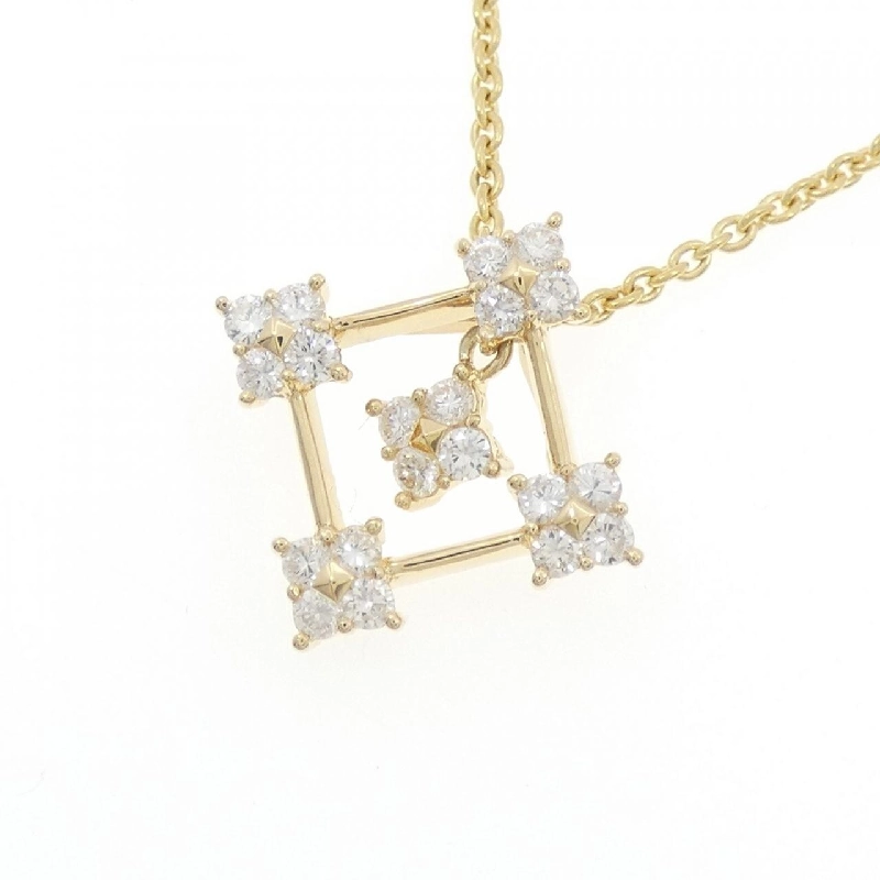 Dây chuyền kim cương 750YG/K18YG - Hàng hiệu Authentic 862696