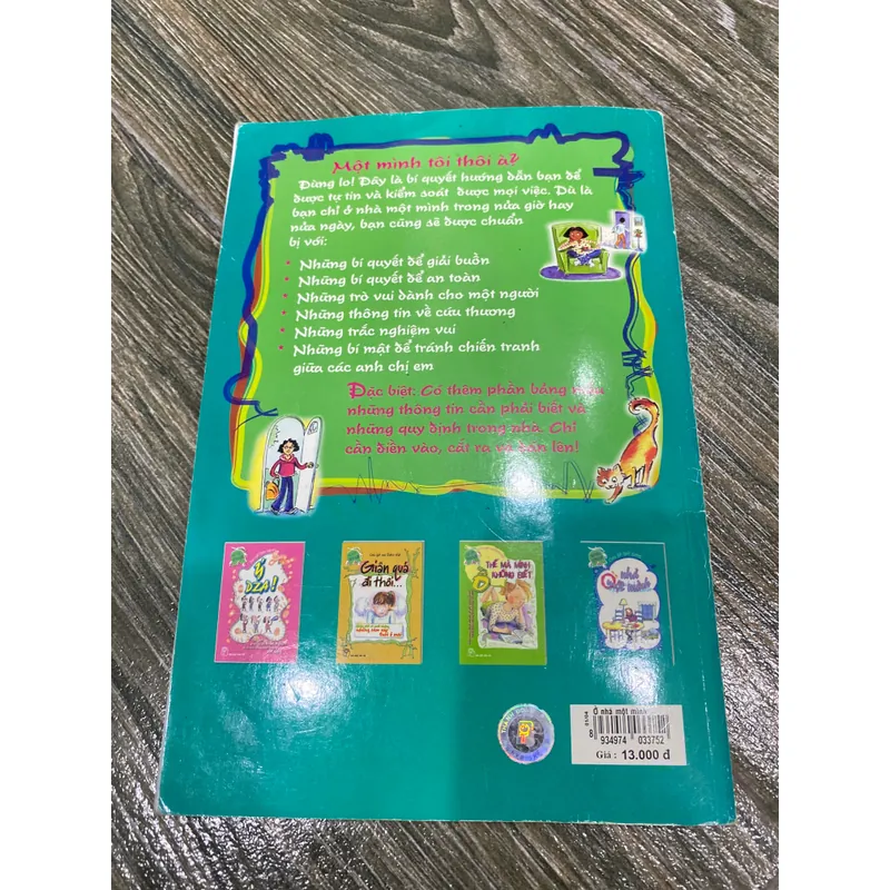 SÁCH “Ở NHÀ MỘT MÌNH” *** SÁCH CHO BẠN NỮ TUỔI MỚI LỚN*** TẶNG QUÀ 0Đ FREESHIP 597860