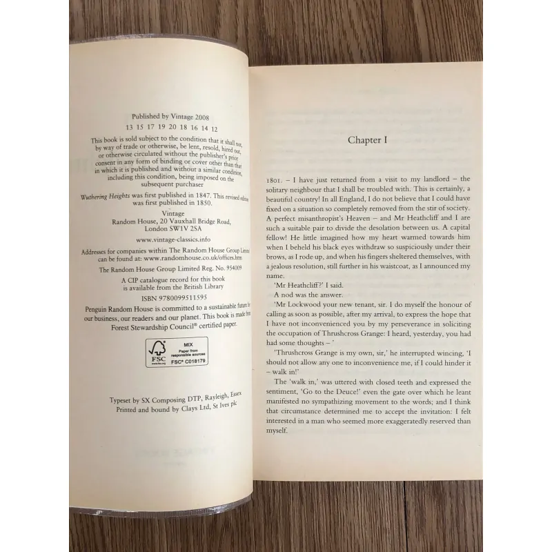 Wuthering Heights - Emily Brontë 787656