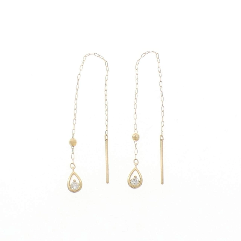 K18YG Bông tai Kim cương - Hàng hiệu Chính hãng 866928