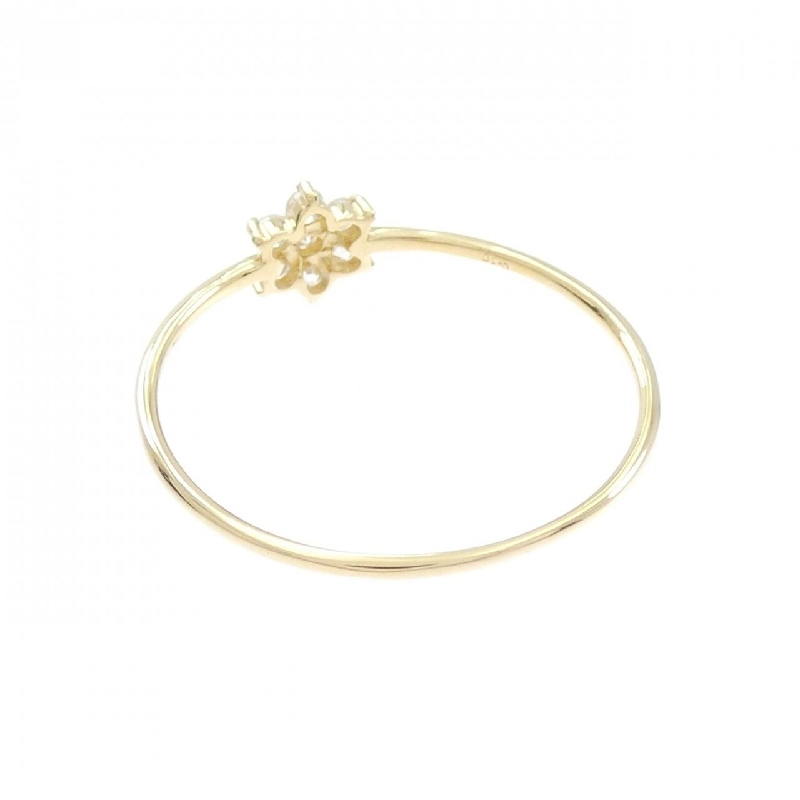 Nhẫn kim cương hoa K18YG 0.10CT - Hàng hiệu Chính hãng 852636