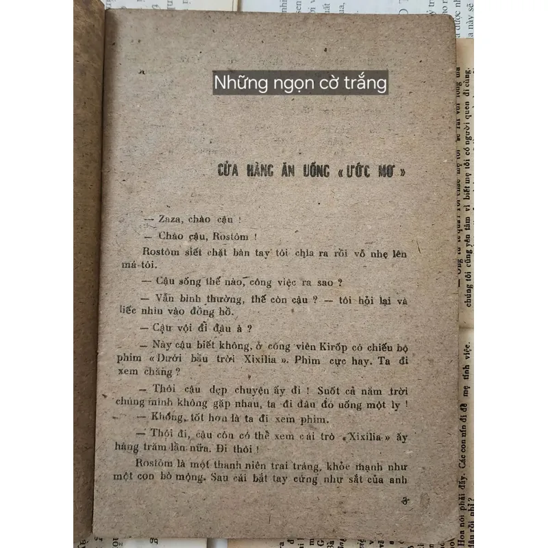 Tiểu thuyết của Nodar Dumbadze: NHỮNG NGỌN CỜ TRẮNG 711671