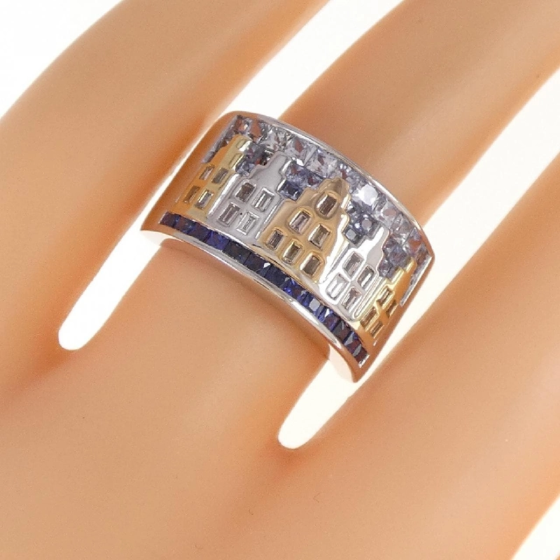 Nhẫn Sapphire Ba Màu K18 1.43CT 670173