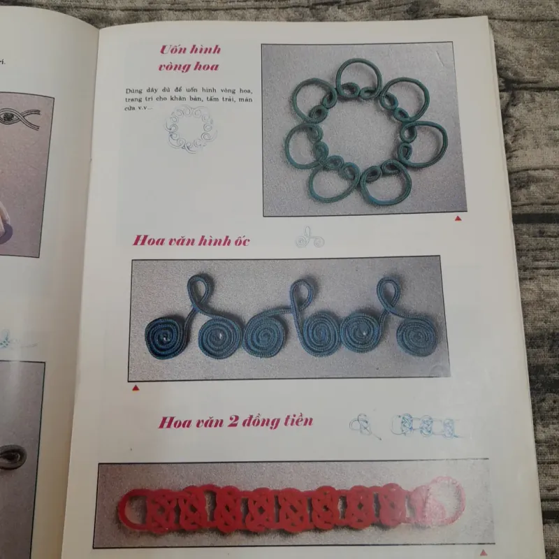 Nghệ thuật Kết Nút Áo & Trang Trí Hoa Vải. Nxb Phụ Nữ 1996 782769