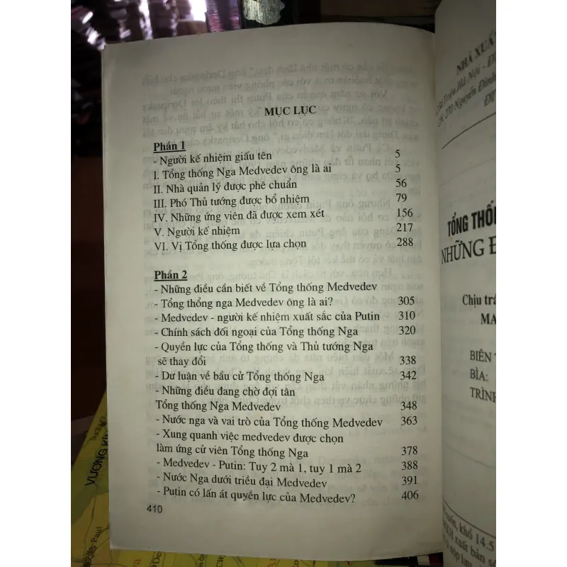 Tổng thống Nga Medvedev những điều chưa biết - Dương Minh Hào 776935