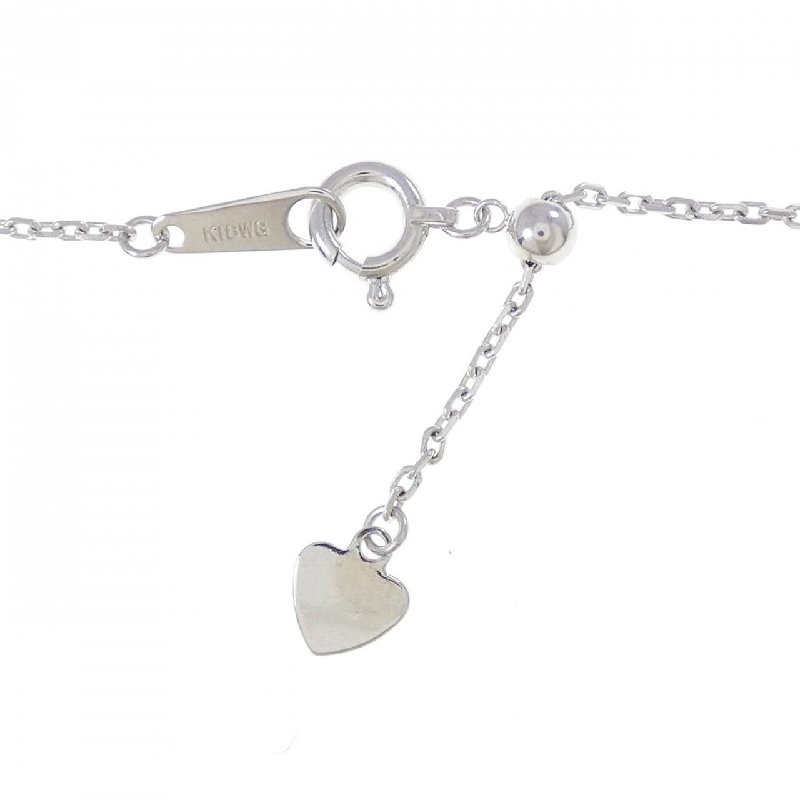 Dây chuyền kim cương K18WG Bướm × Hoa 0.88CT - Hàng hiệu Chính hãng 859062