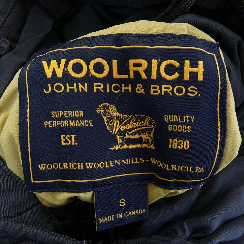 Áo khoác lông vũ WOOL RICH - Hàng hiệu Authentic 902727