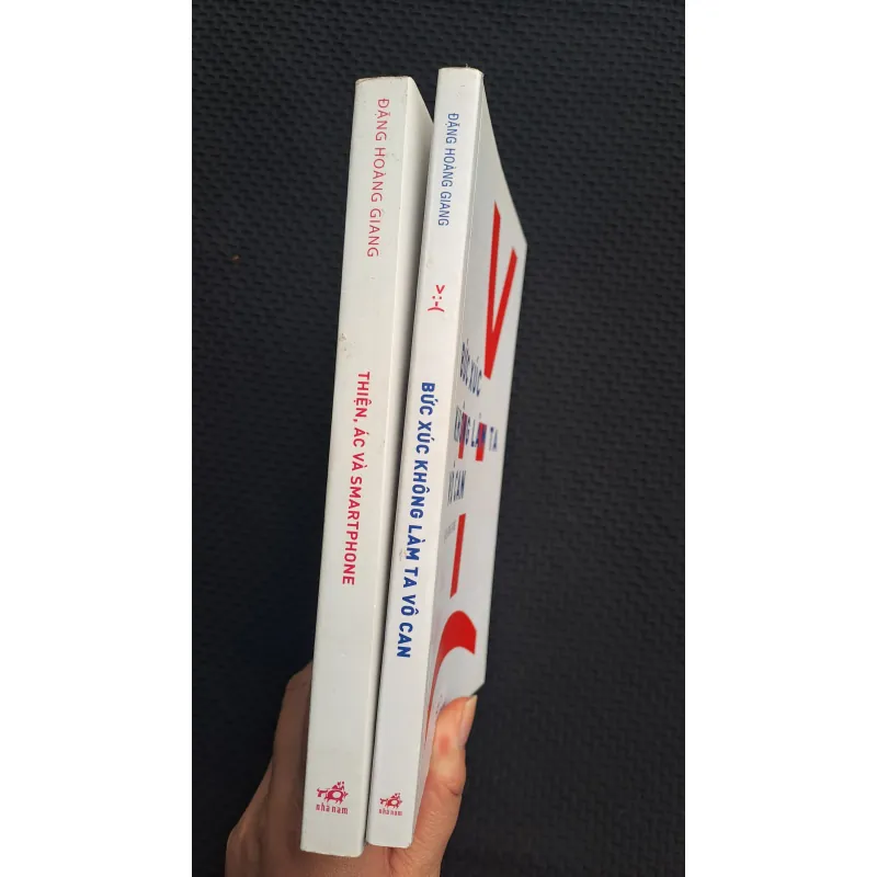 Combo Bức xúc không làm ta vô can + Thiện, ác smart phone (Đặng Hoàng Giang) 793132