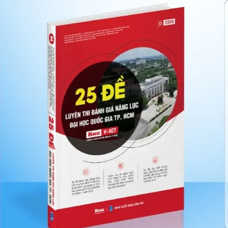 25 đề Luyện thi Đánh giá năng lực theo cấu trúc đề của ĐHQG TPHCM 925904