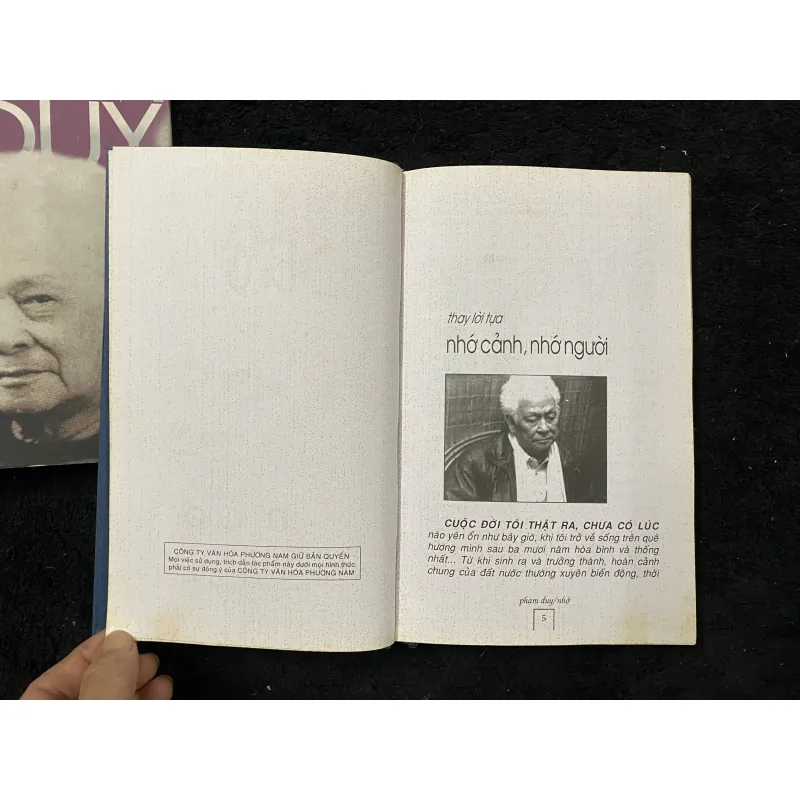 Nhớ -Hồi ức Phạm Duy bản đặc biệt có chữ ký  1008522