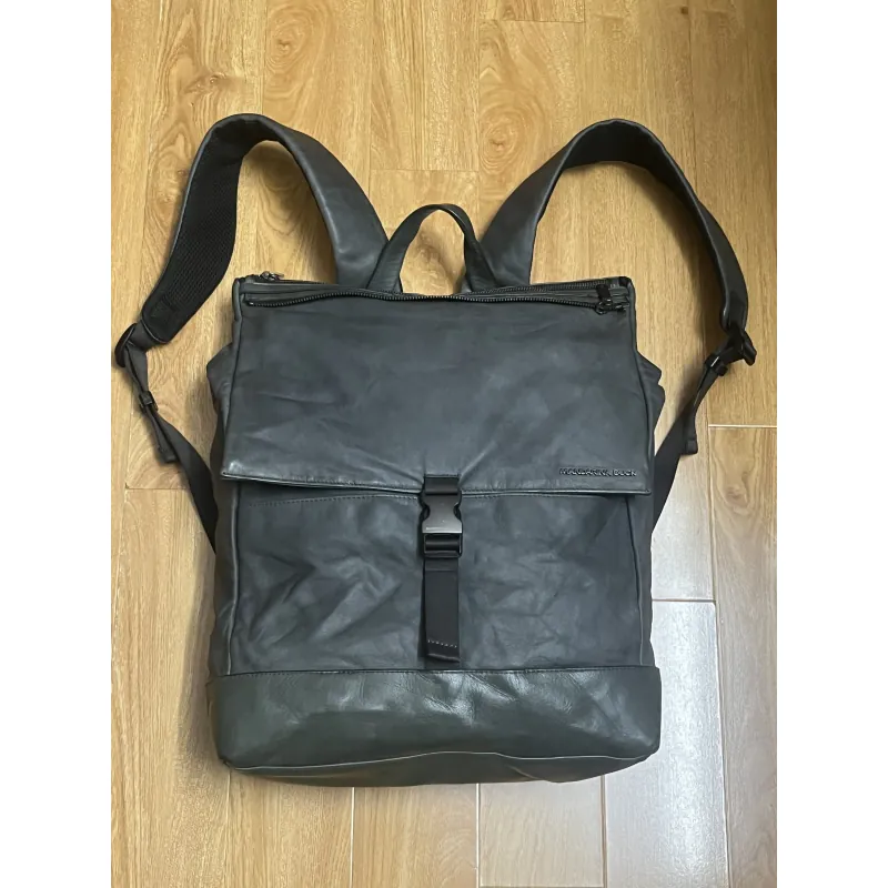 Balo nam 33x44x10 da thật 2hand 1013066