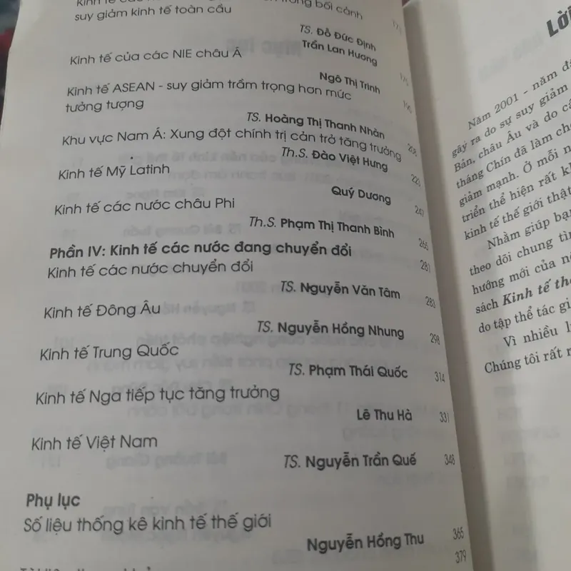 Kinh tế thế giới 2001-2002, đặc điểm và triển vọng 738108