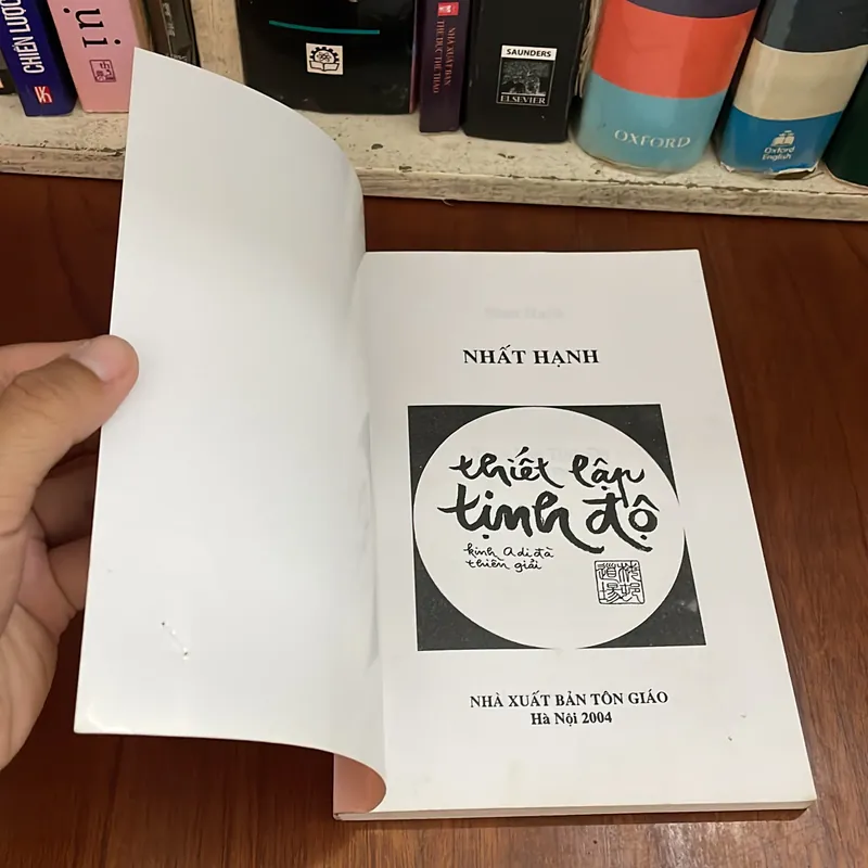 II Tựa sách: Thiết Lập Tịnh Độ _ Kinh A Di Đà Thiền Giải - Nhật Hạnh - 2004 558547