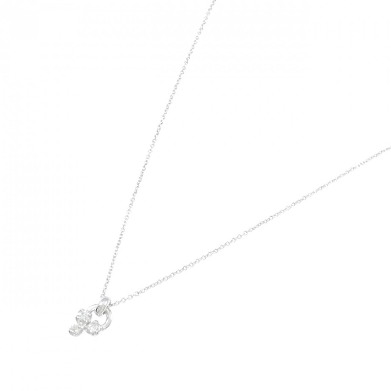 Dây chuyền kim cương K18WG 0.07CT - Hàng hiệu chính hãng 860884