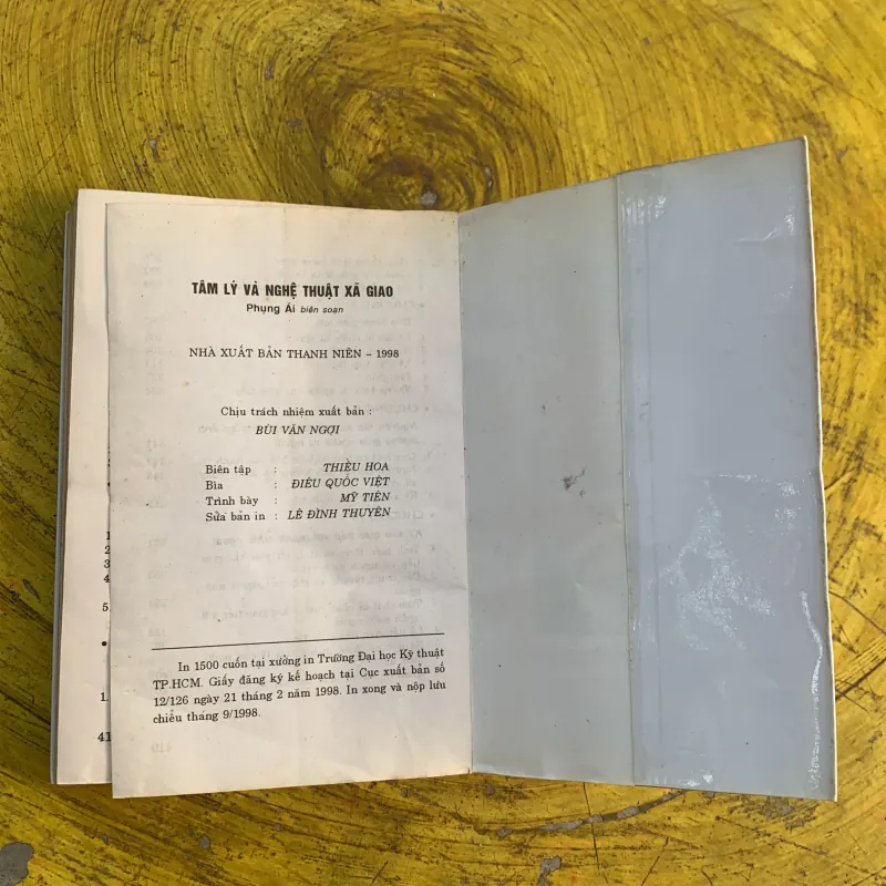 TÂM LÝ NGHỆ THUẬT XÃ GIAO- PHỤNG ÁI  785567