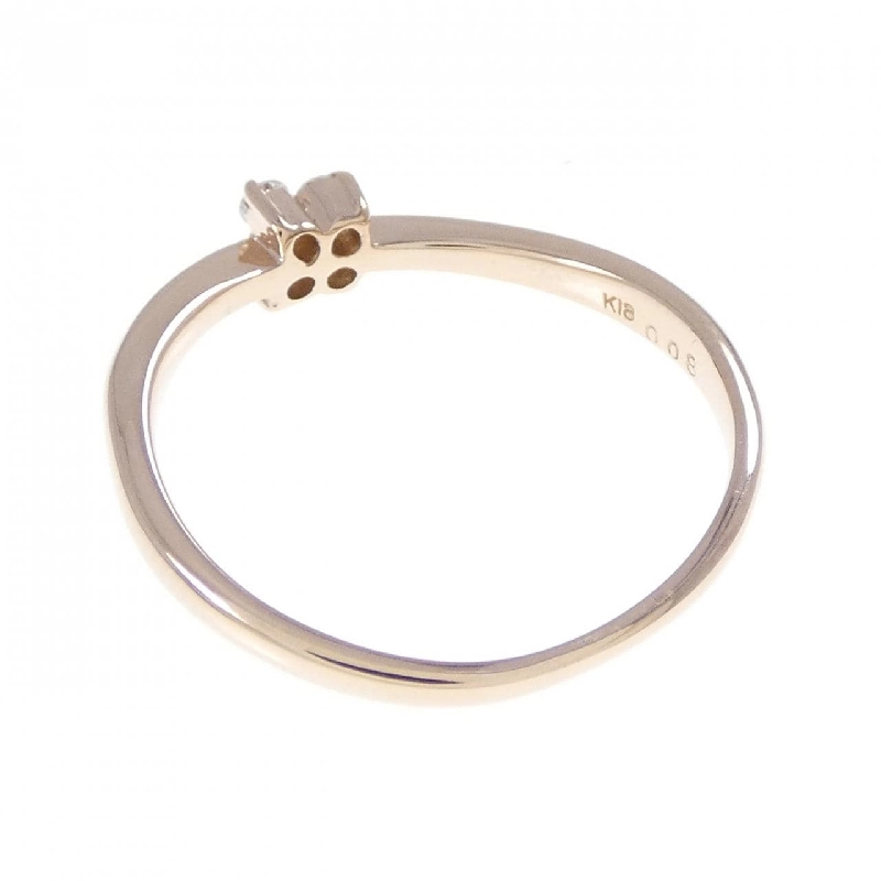 Nhẫn kim cương hoa K18PG 0.08CT - Hàng hiệu Authentic 853493