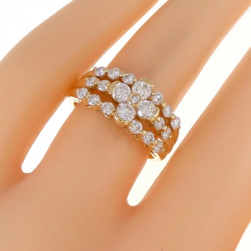 Nhẫn kim cương K18YG 1.00CT 672817