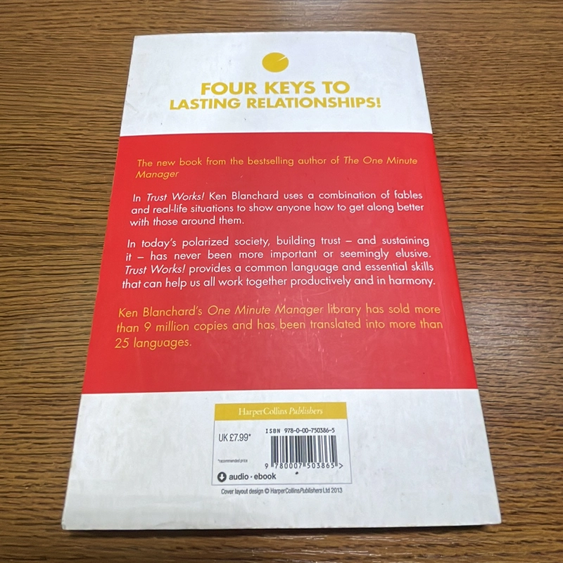 Trust works! Ken Blanchard 392240