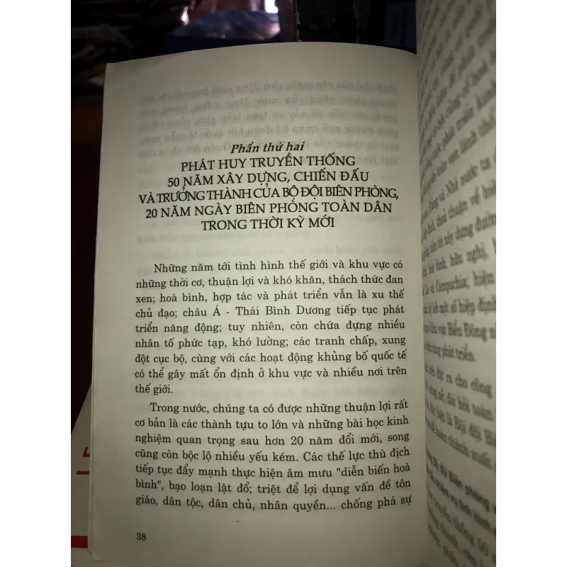 Tài liệu tuyên truyền 50 năm Ngày truyền thống Bộ đội Biên phòng (3-3-1959-3-3-2009)… 758867