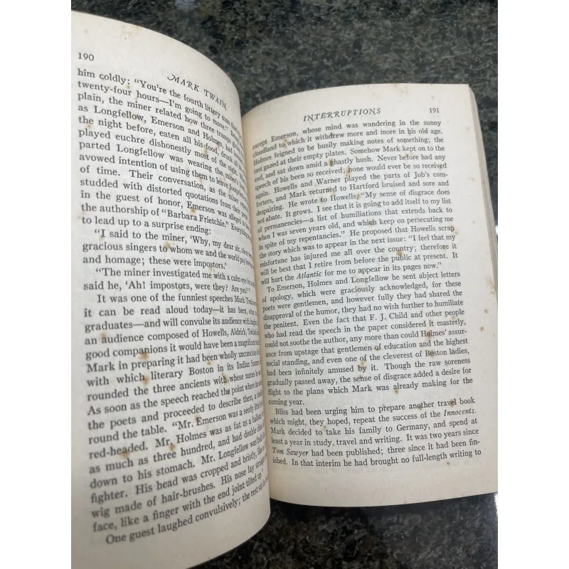 Mark Twain man and legend DeLancey Ferguson 760421