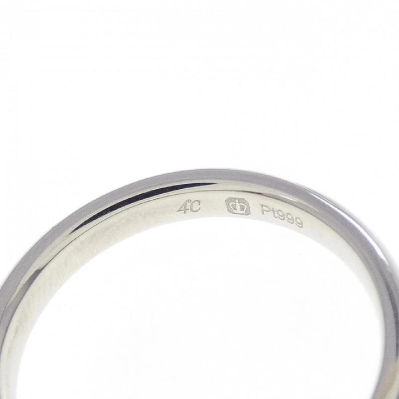 Nhẫn 4゜C Pt999 - Hàng hiệu Authentic 836376