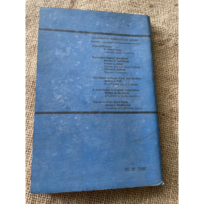 Học tiếng Anh A Short Guide to English Composition by William McQueen.   796192
