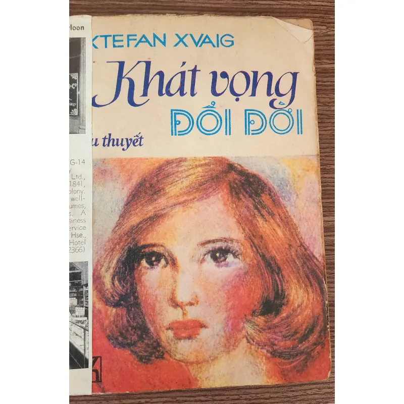 Tiểu thuyết KHÁT VỌNG ĐỔI ĐỜI (nhà văn Áo Stefan Zweig) 959963