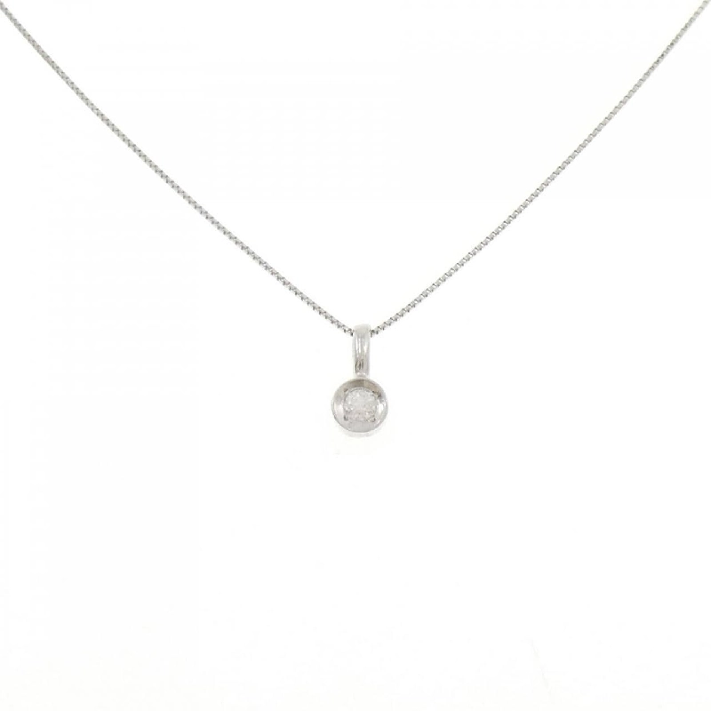 Dây chuyền kim cương Solitaire PT900/PT850 0.09CT - Hàng hiệu Chính hãng 859301