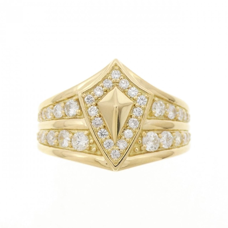 Nhẫn kim cương K18YG 0.85CT 666281