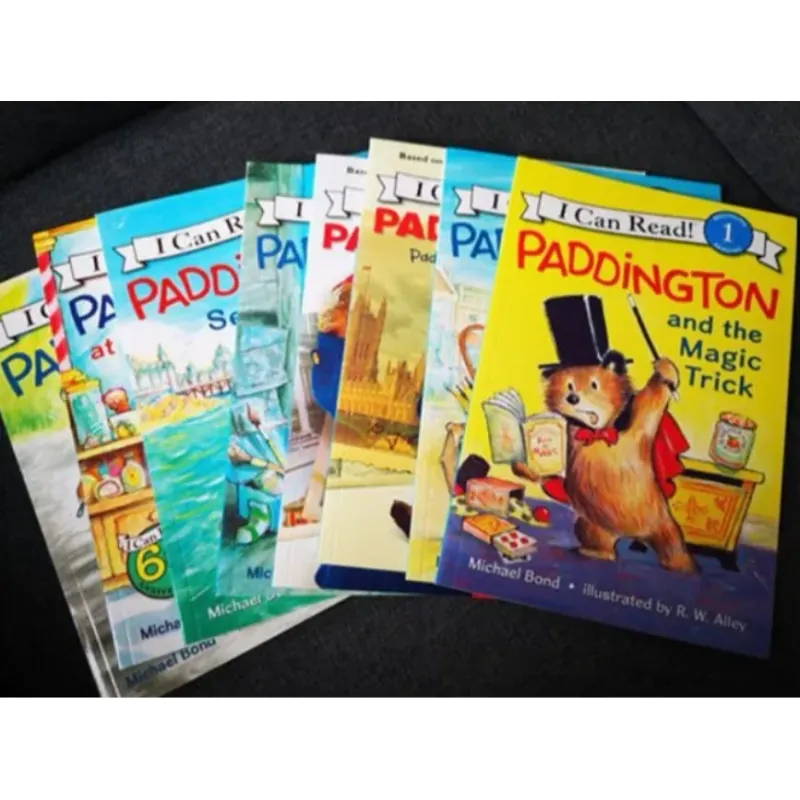 Bộ nhập - Paddington I Can Read Level 1, 8 cuốn đẹp tặng audio 956912