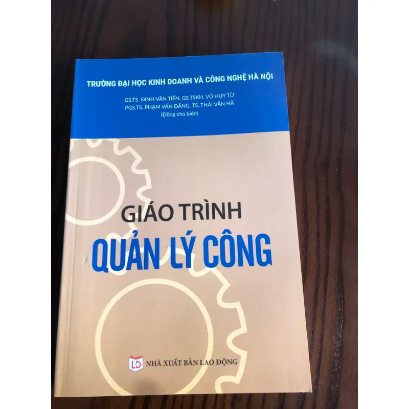 Giáo trình Quản lý công 748063