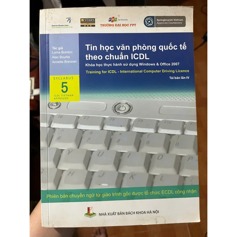 Tin học văn phòng quốc tế theo chuẩn ICDL 1000495