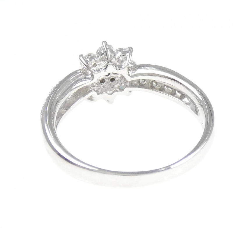 Nhẫn kim cương hồng PT900 hoa 0.07CT 671943