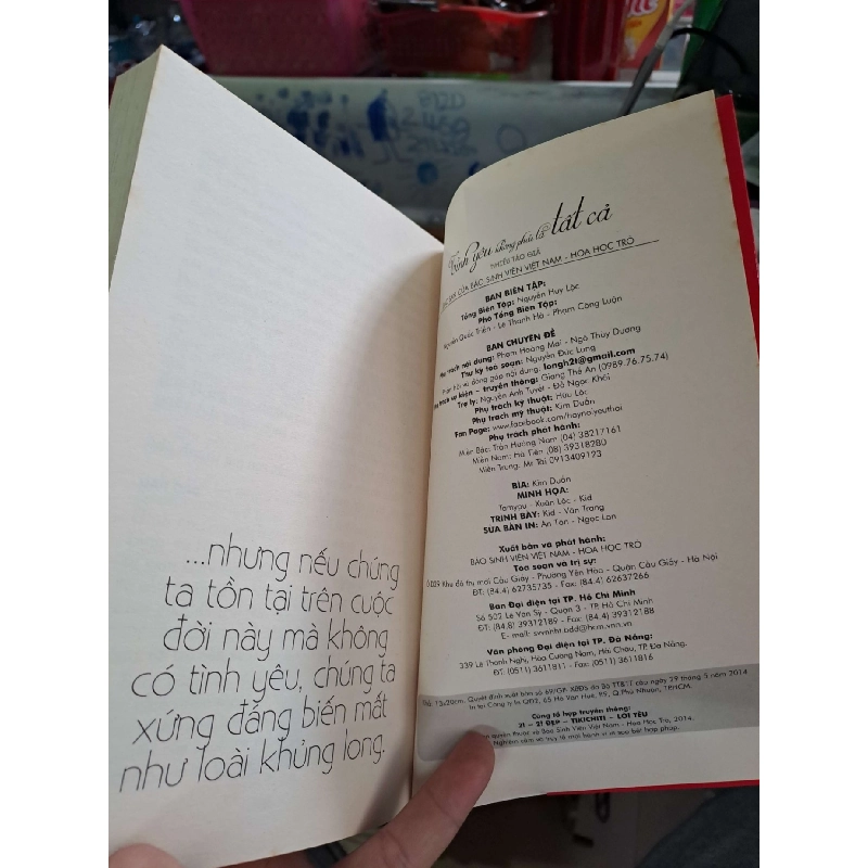 Tình yêu không phải là tất cả - nhiều tác giả VĂN HỌC HCM1008 920101