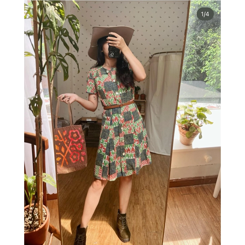 Đầm Nhật vintage size S/M đã qua sử dụng 271142