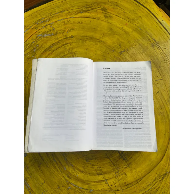 LONGMAN LANGUAGE ACTIVATOR THE WORLD’S FIRST PRODUCTION DICTIONARY 731014