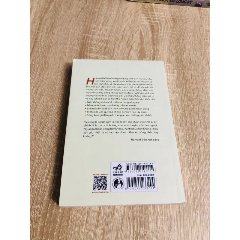 HARVARD BỐN RƯỠI SÁNG  1004069