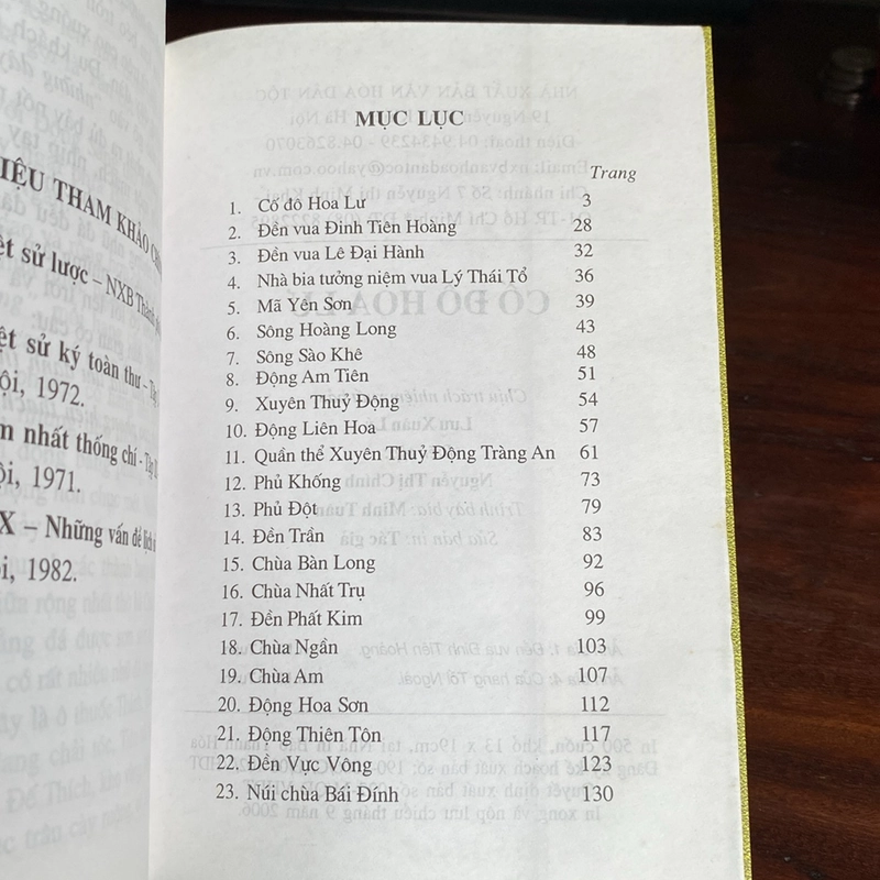 CỐ ĐÔ HOA LƯ (XB 2006) 502289