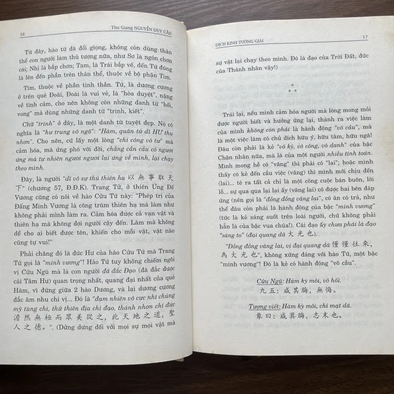 Dịch Kinh Tường Giải - Thu Giang Nguyễn Duy Cần 961504