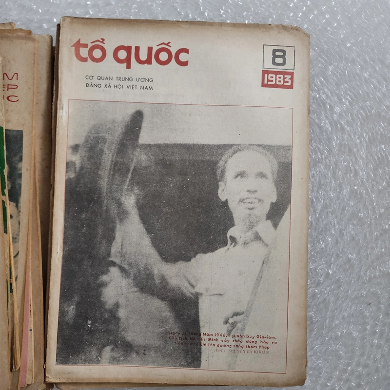 Báo Tổ quốc của Đảng Xã hội Việt Nam | 21 số từ 1979 đến 1988 nhiều số chuyên đề 452249